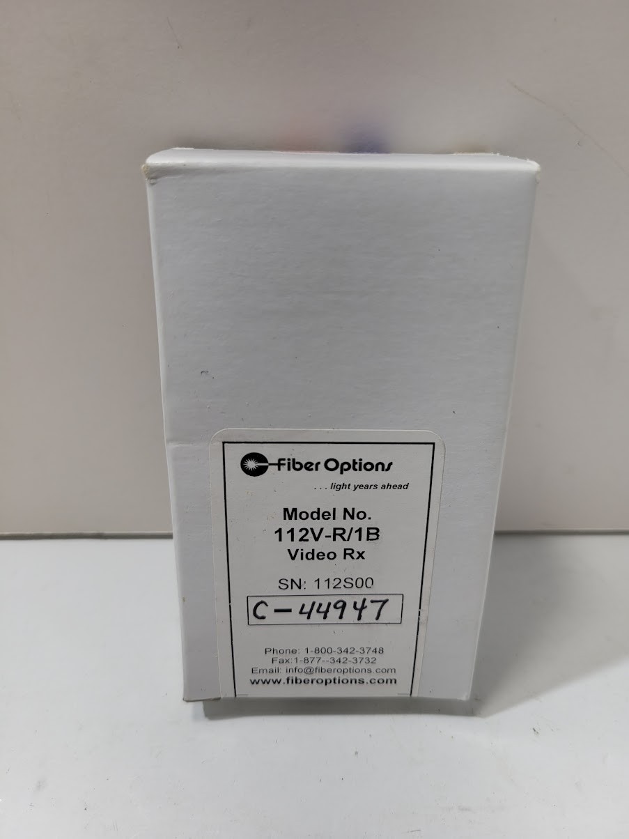 Fiber Options 111V-T/1B Video Tx