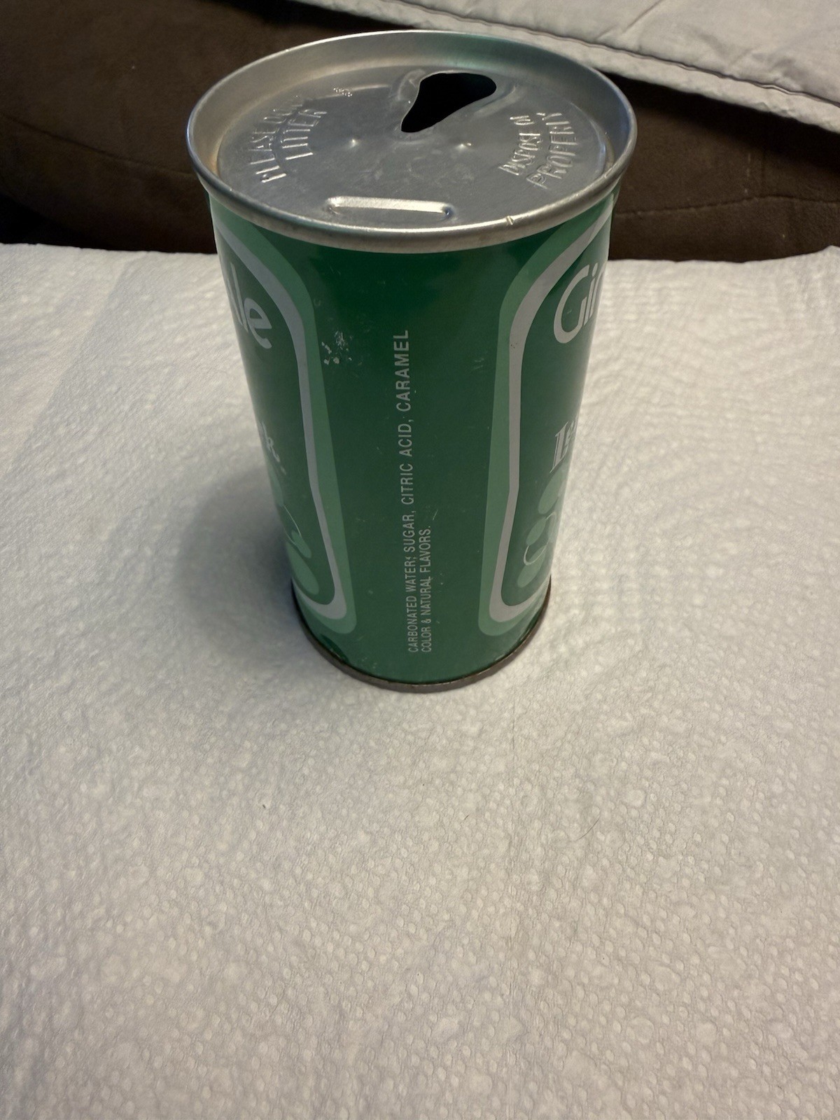 GINGER 🫚 ALE soda 🥤can BY LENOX PARK