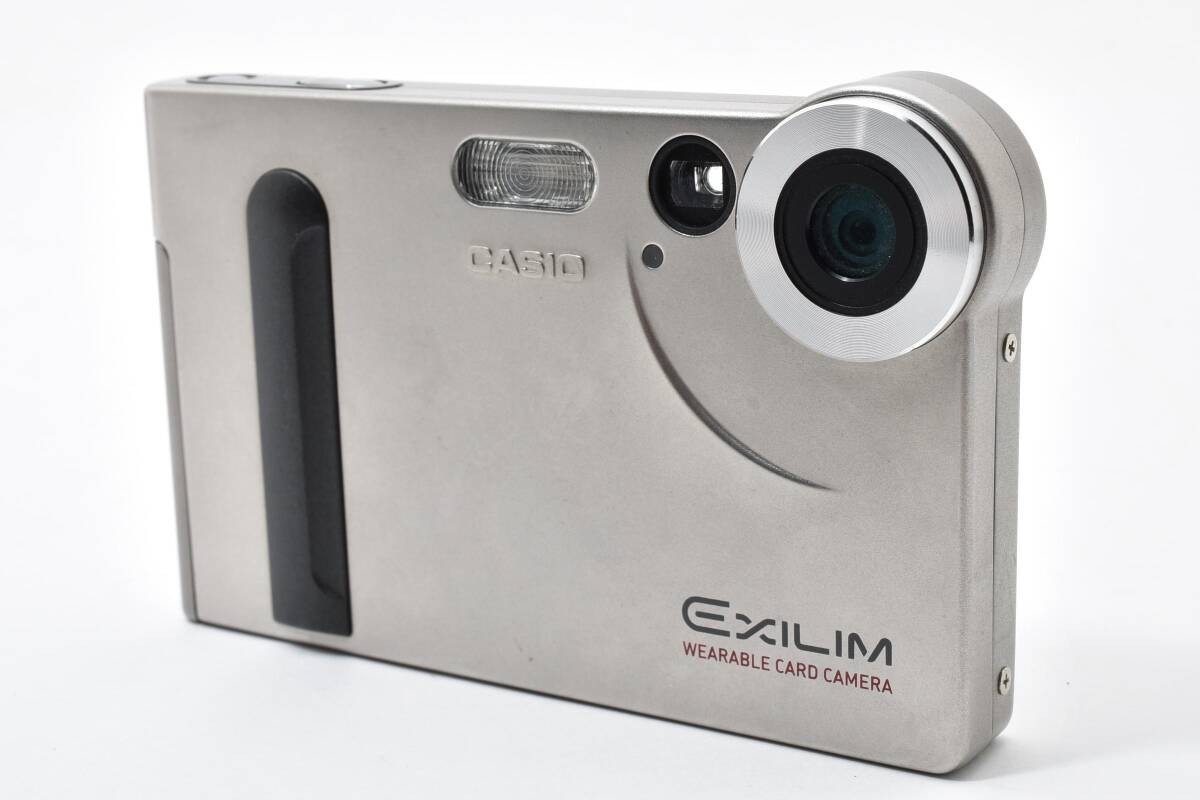 CASIO EXILIM EX-S1 Silver Compact Digital Camera AC100V Tested