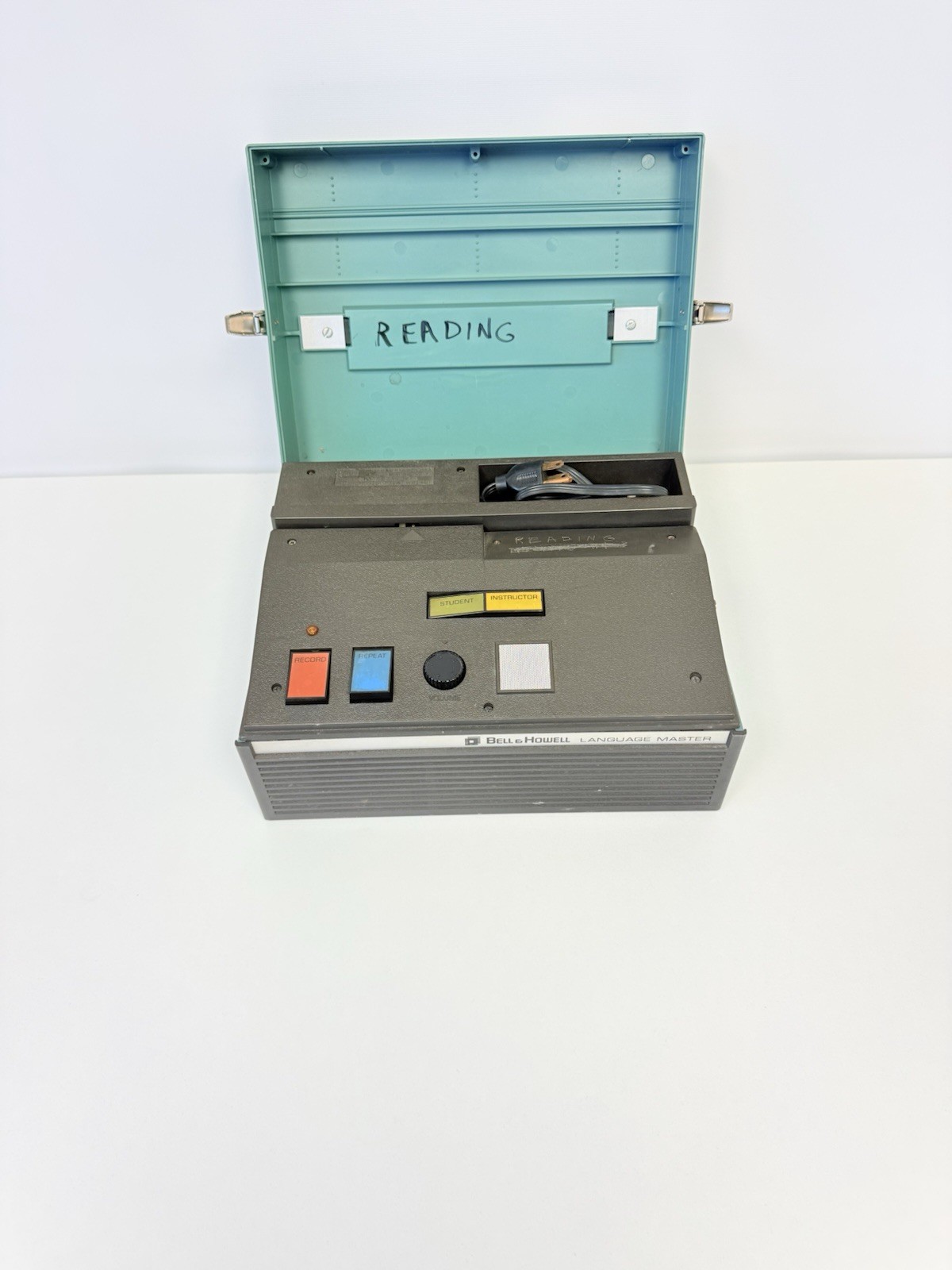 Vintage Bell & Howell 1757B Language Master Dual Speed Tested
