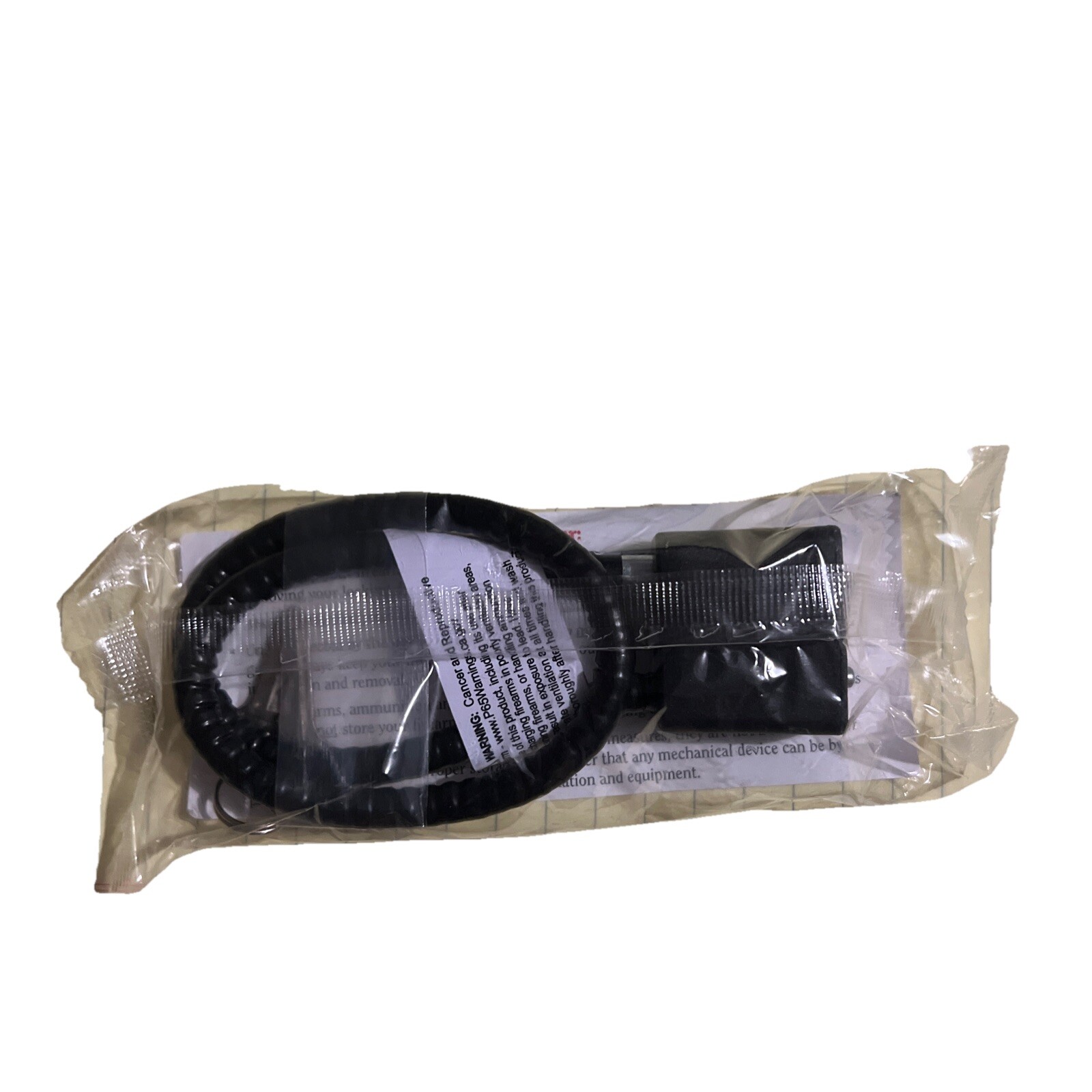 Black Cable Gun Safety Lock *BRAND NEW* Ruger R15LC3 - 2 Keys