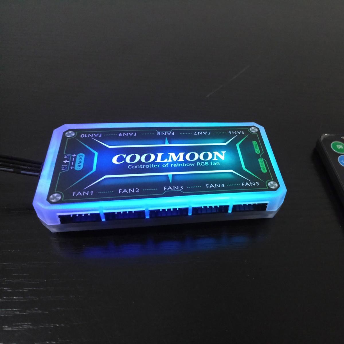 Remote Control Controller With Cable For RGB Cooling Fan Intelligent Controller