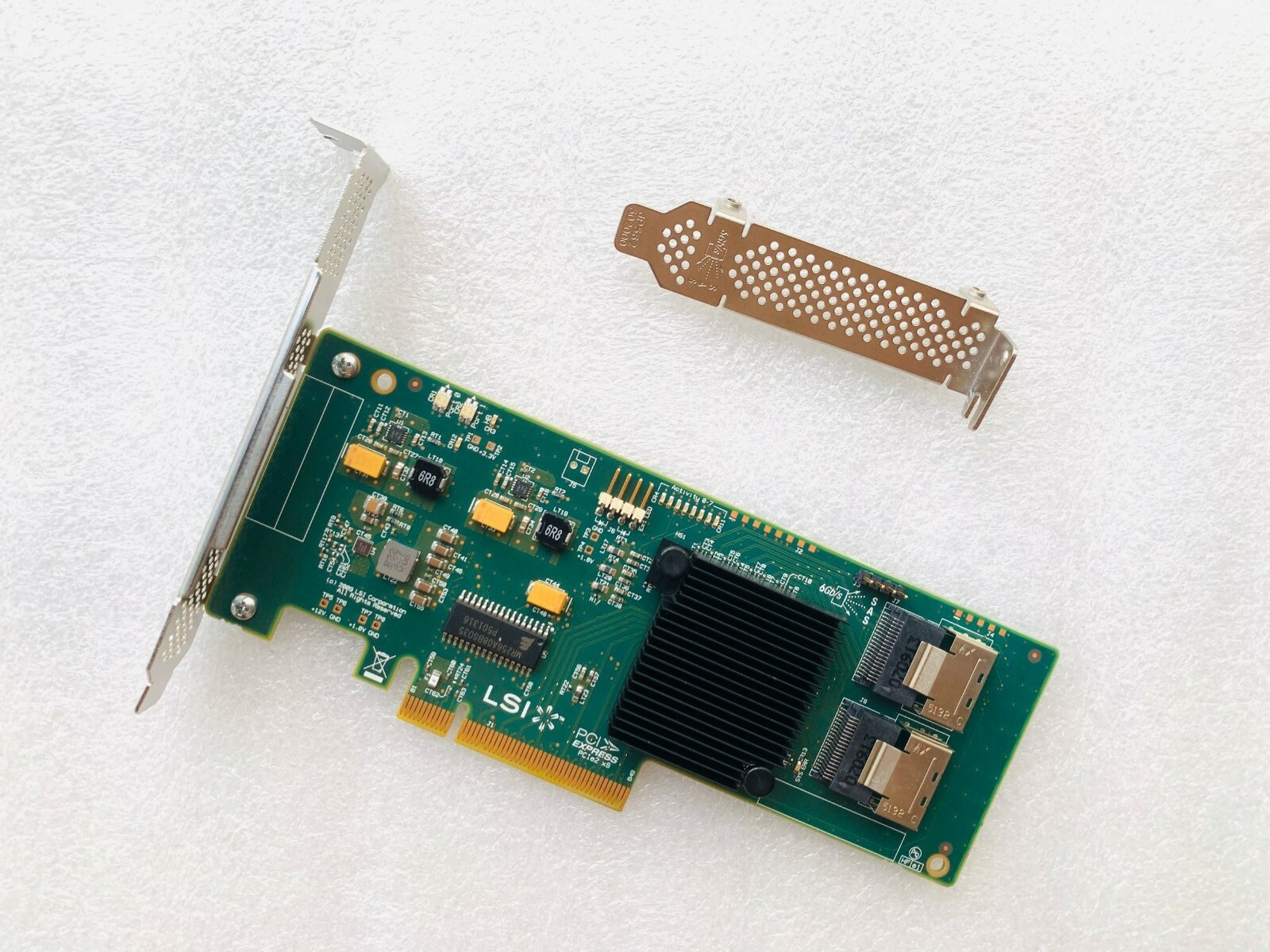 LSI SAS 9211-8i 8-port 6Gbs PCI-E Internal HBA IT MODE FW P20 Controllers RAID