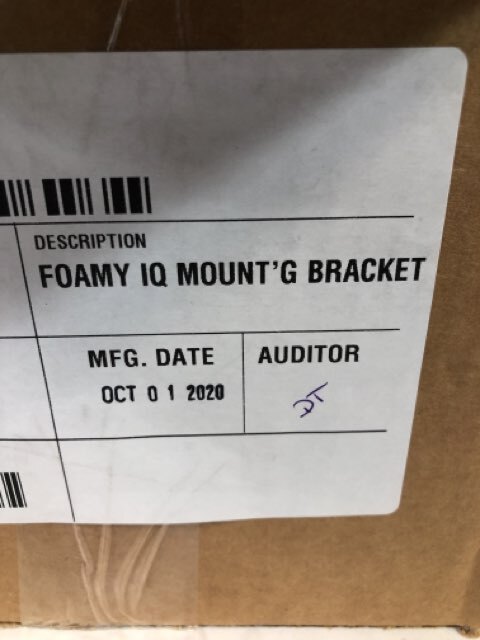 943700 foamyiQ Mounting Bracket - QTY 24