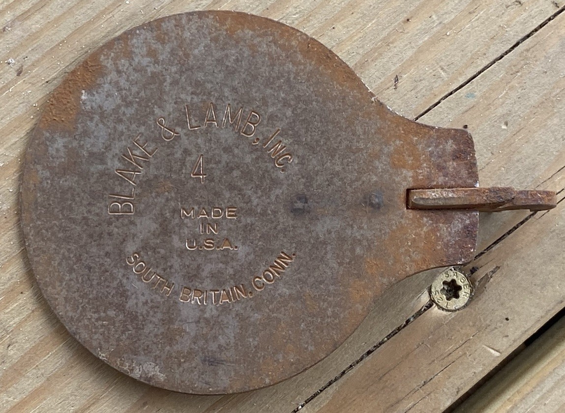 Blake & Lamb #4 JUMP Trap Pan Replacement Part Trapping (GREAT CONDITION)