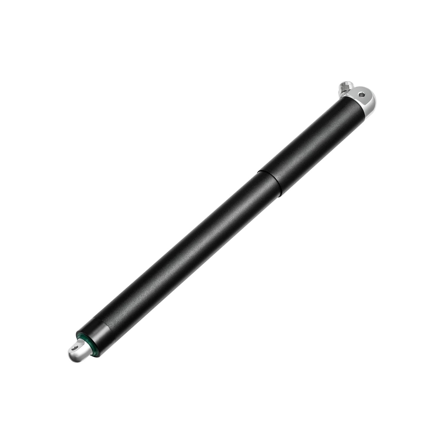 12V Compact Tubular Linear Actuator - 45 lbs Force, 1" - 24" Stroke, IP67M