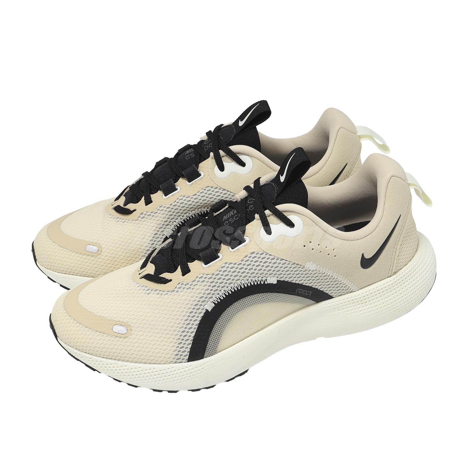 Nike Wmns React Escape RN 2 Sanddrift Black Women Road Running Shoes DJ9976-100