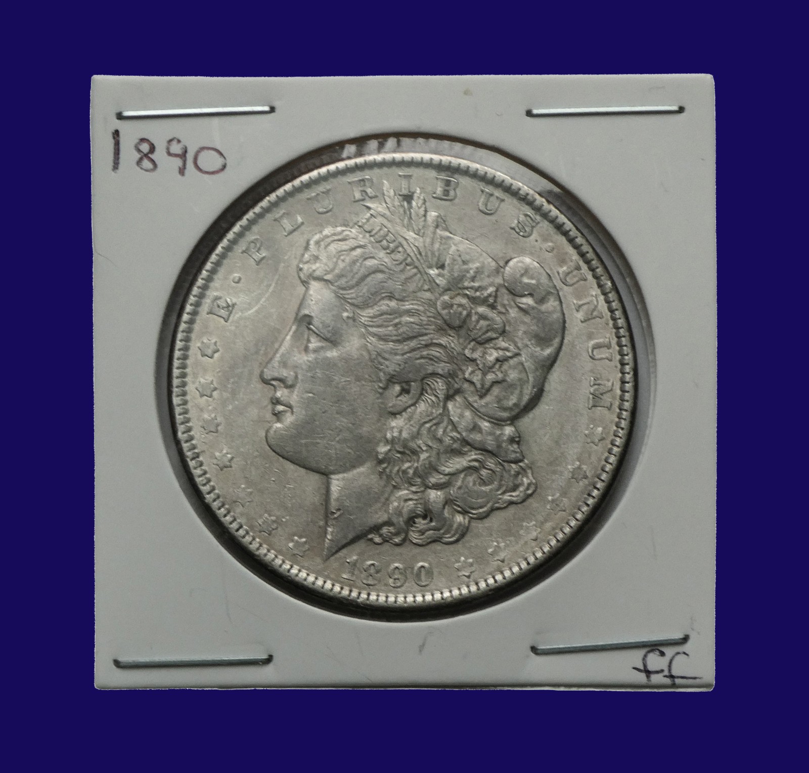 1890 Morgan Silver Dollar from Philadelphia Mint