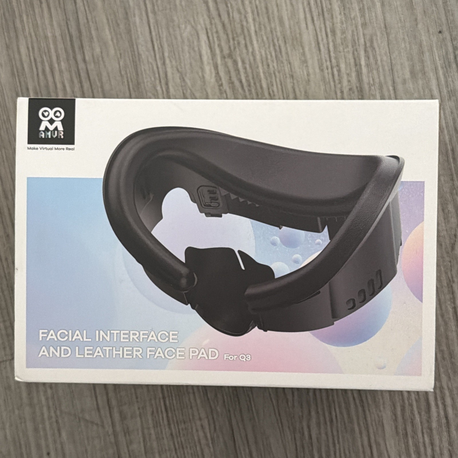 AMVR Facial Interface And Leather Face Pad For Q3