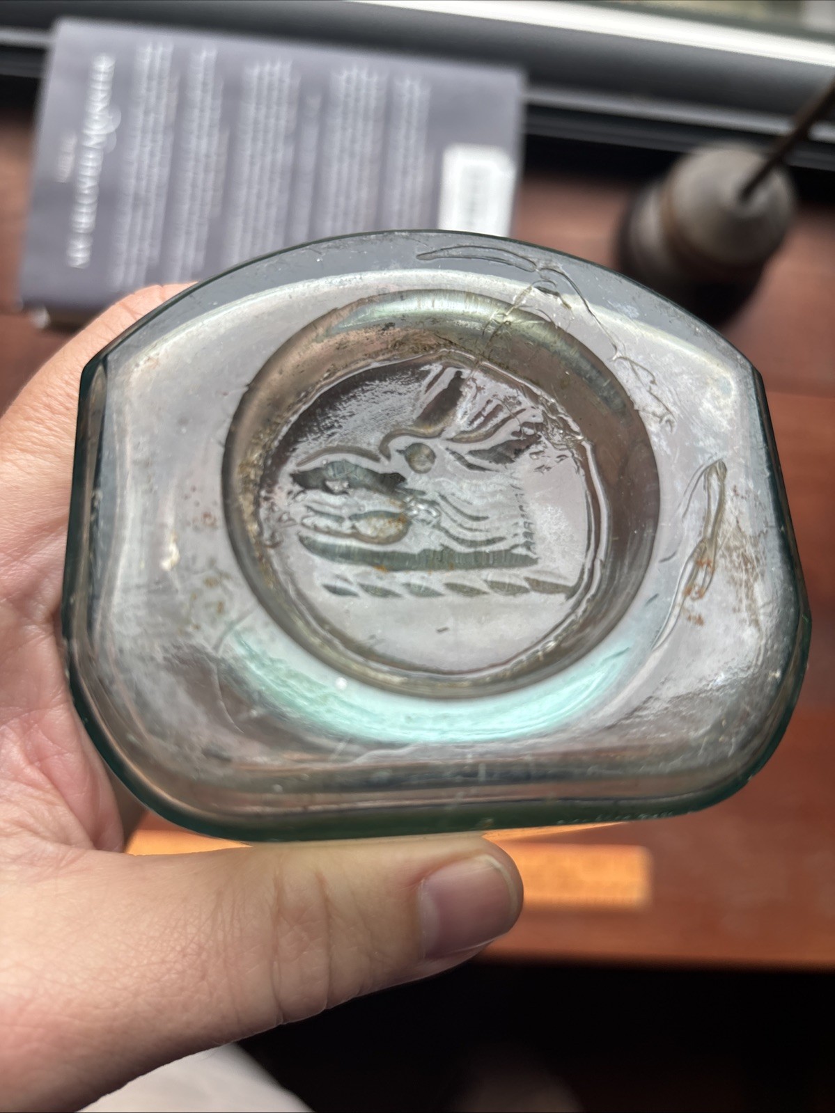 Gordon’s Dry Gin Embossed Bottle; London England