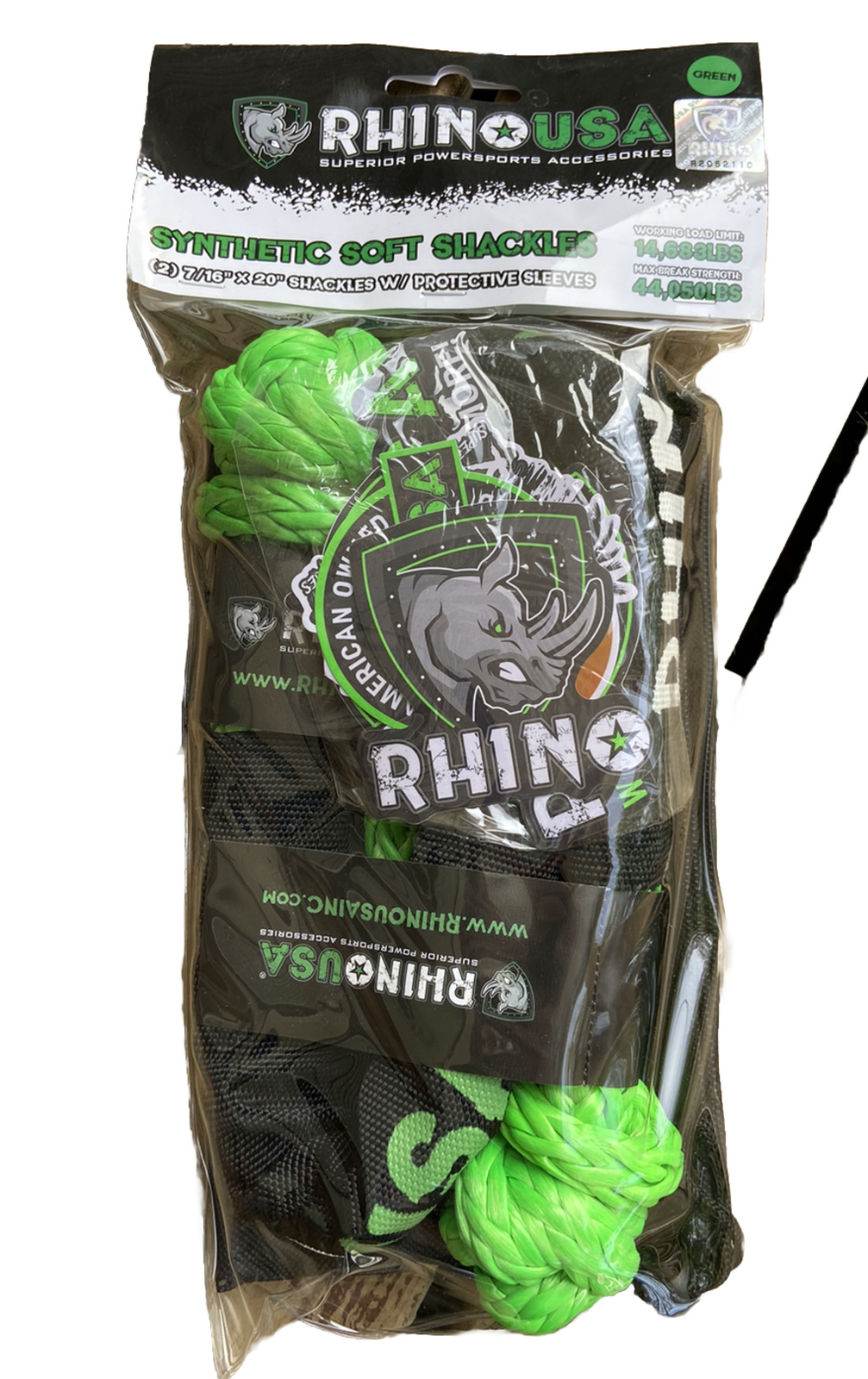 Rhino USA 7/16 Soft Shackle Recovery Gear