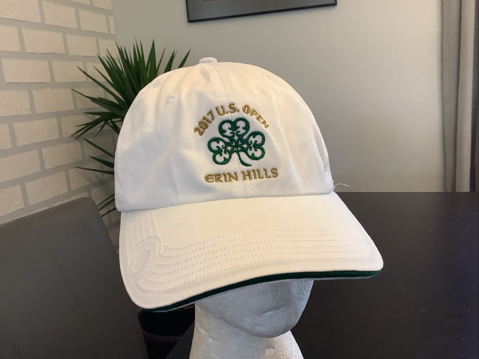 2017 US Open Erin Hills USGA Golf Adjustable Cap/Hat White USGA Member-GREAT!