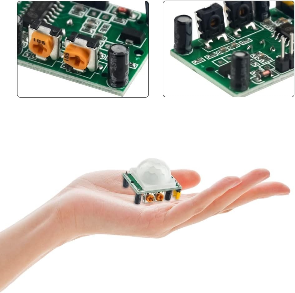 10 PCS HC-SR501 PIR Module Pyroelectric Infrared Motion Sensor Module Detecto...