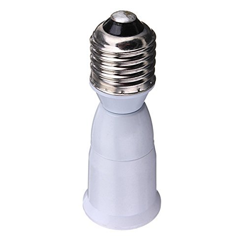 3-Pieces E26/E27 Medium Screw Socket Standard Socket Extender 2.5" Extension