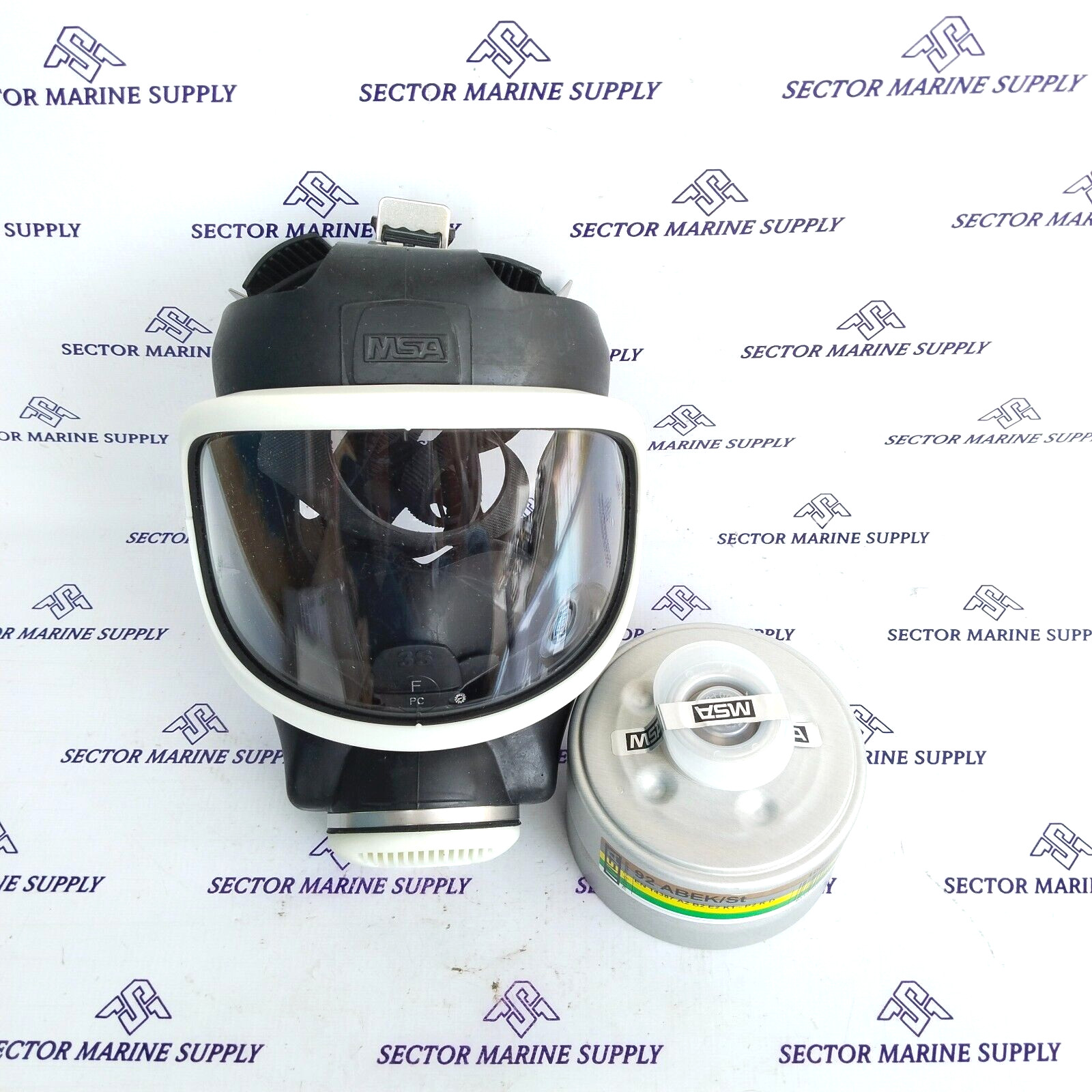 MSA D2055790/10097995 Full Face Mask 3S Basis Plus With Combination Filter