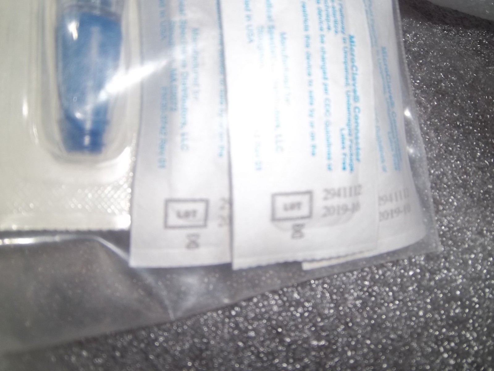 Med Stream MS980 Sterile Expiry Clave Neutral Connector Pack of 4 (4001=tub)