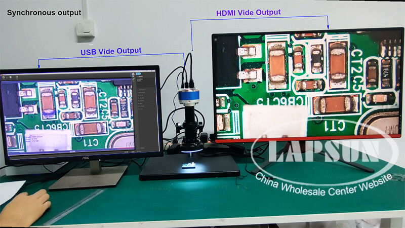 1080P 60FPS HDMI Type-C USB C-Mount Industry Microscope Camera Lens IMX385 307