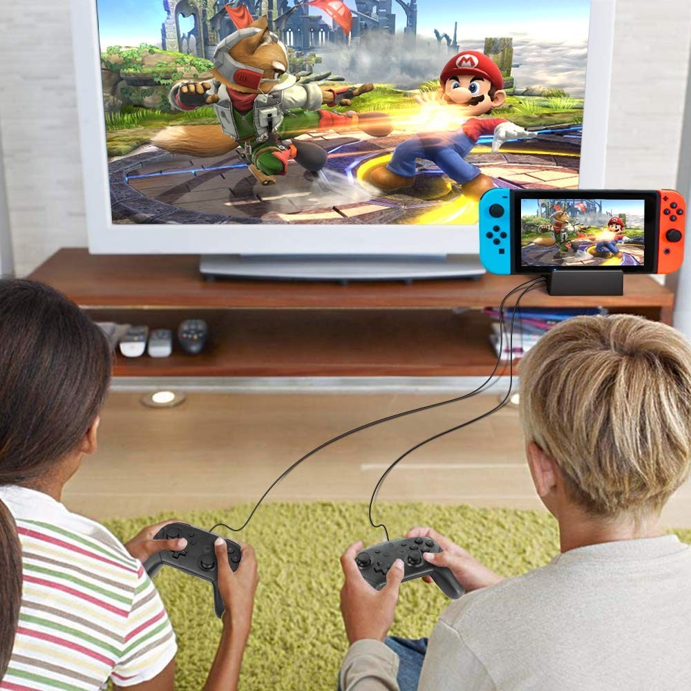 Docking Station for Nintendo Switch/Switch OLED, Charging TV Dock, with USB 3.0