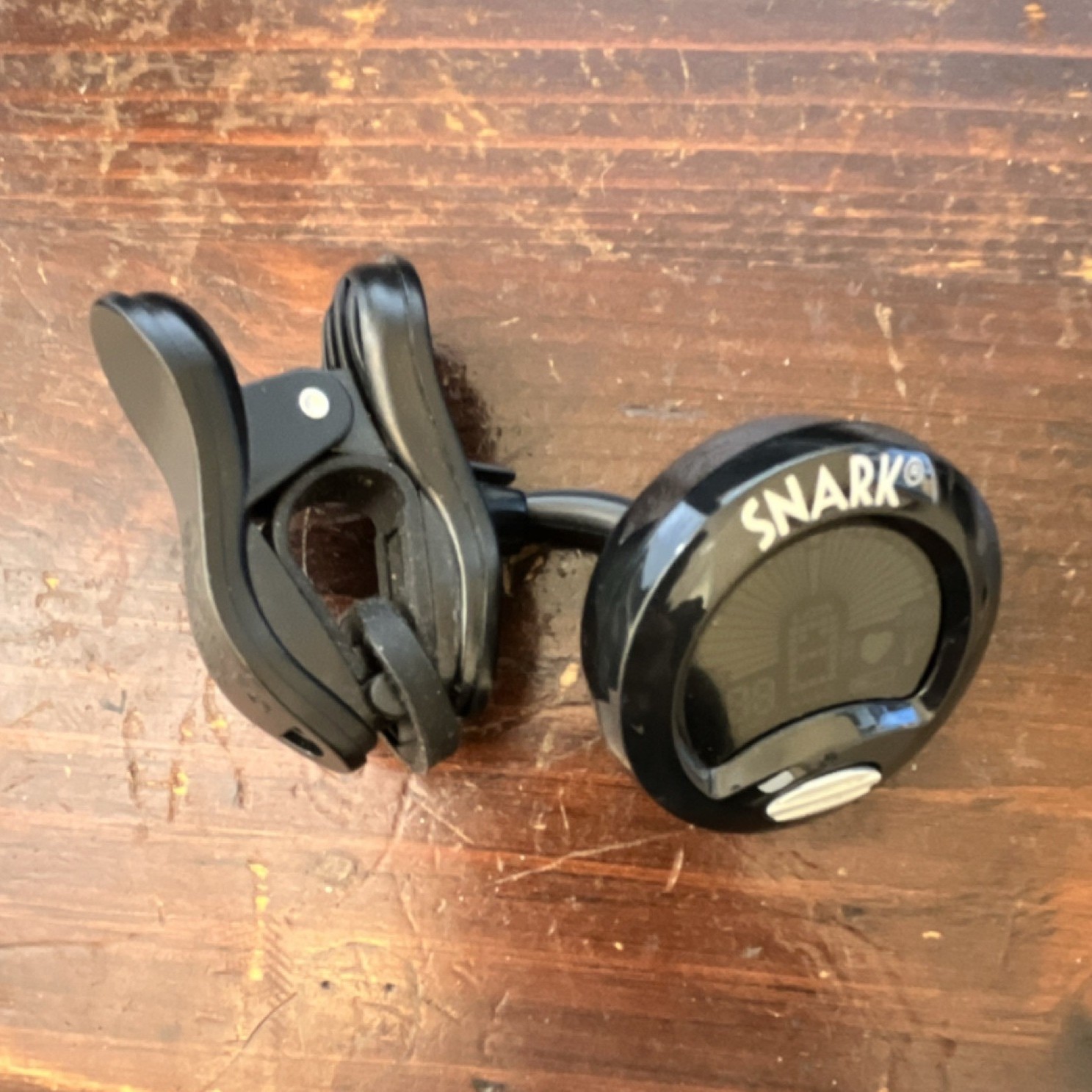 SNARK Clip-on Digital LCD Display Tuner Black for Musical Instruments