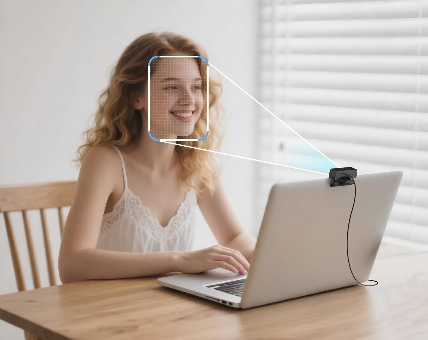 2K Webcam - PC - Video Calling & Conferences - Auto Focus/Light - Dual Mics