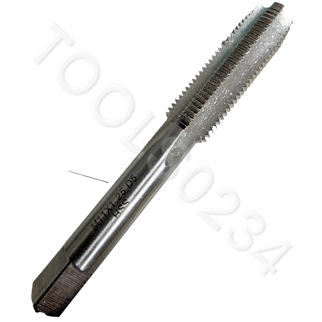 M11 X 1.25 Plug Hand Tap 11MM HSS RH A1 122-11125 4 FLUTE