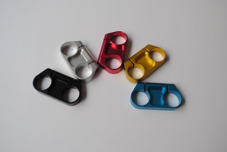 1x For Fold Bike Handlebar Bicycle Double Stem Al 7075 Super Light CNC 31.8MM