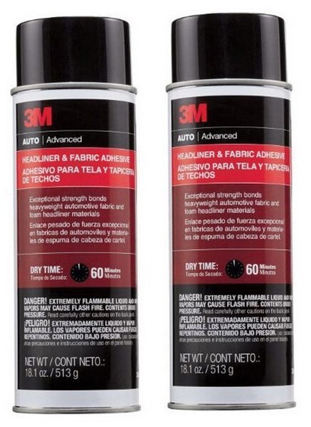 Headliner and Fabric Adhesive 3M-38808 (2 Pack)