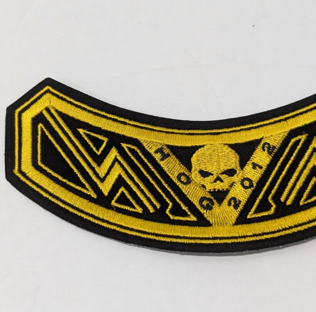 Harley Davidson HOG Harley Owners Group Vest Jacket Patch 2012