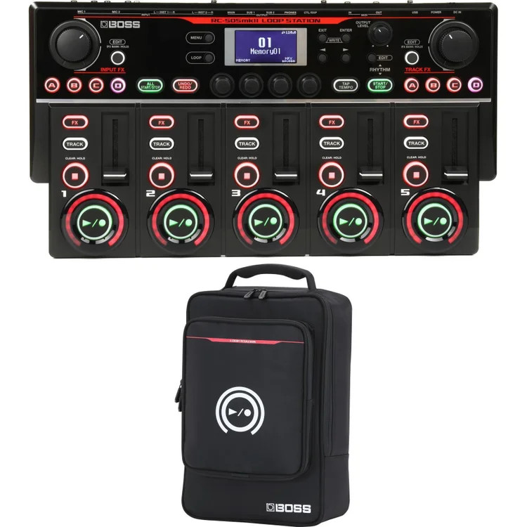 Boss RC-505 Mk2 Loop Station Tabletop Looper and Gig Bag