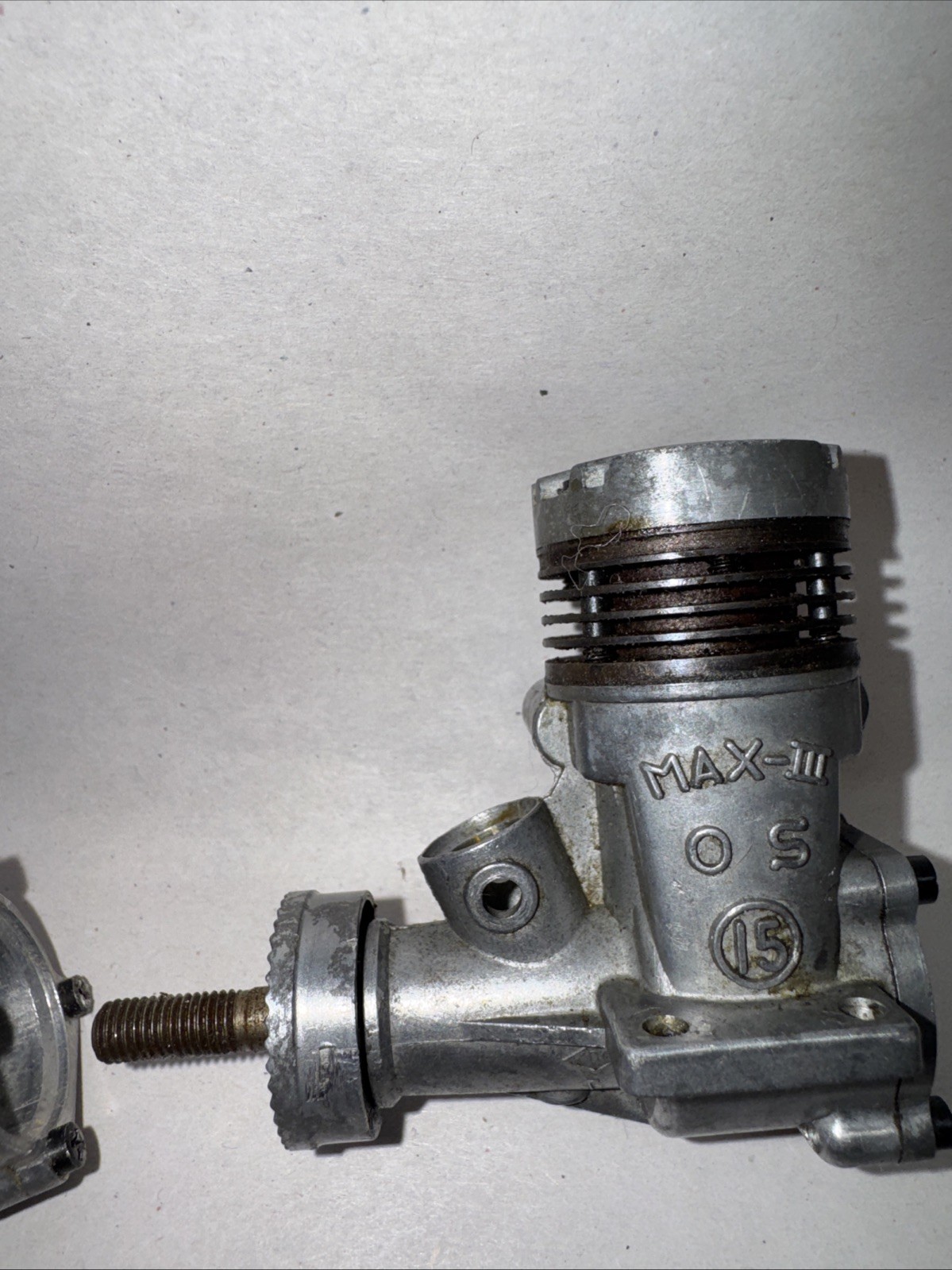 Vintage OS Max III .15 Control Line Airplane Glow Engines Lot Of 2 As Is