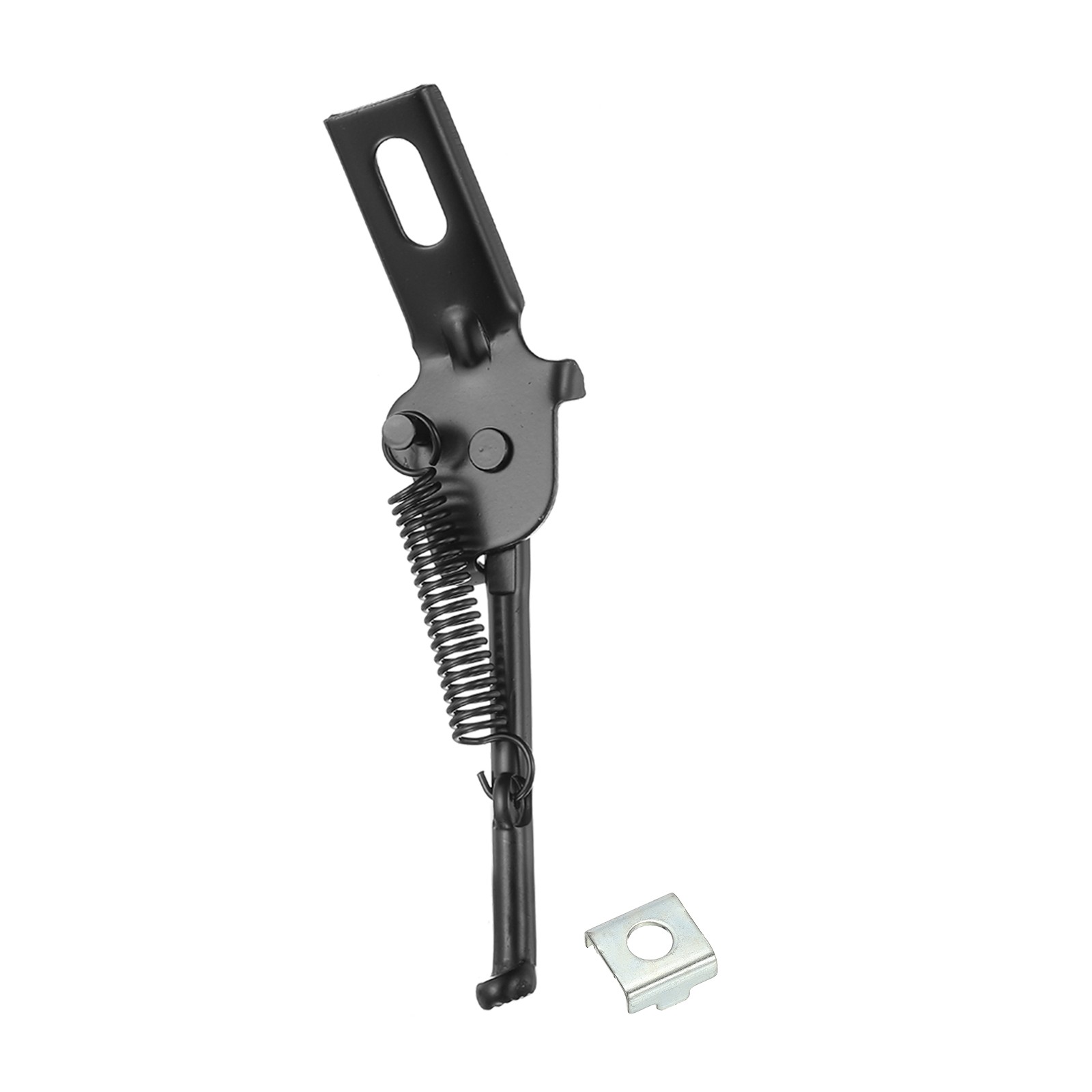 Bike Back Kickstand for 14 inch Wheel Single-Side Stand with Screw Washer, Black