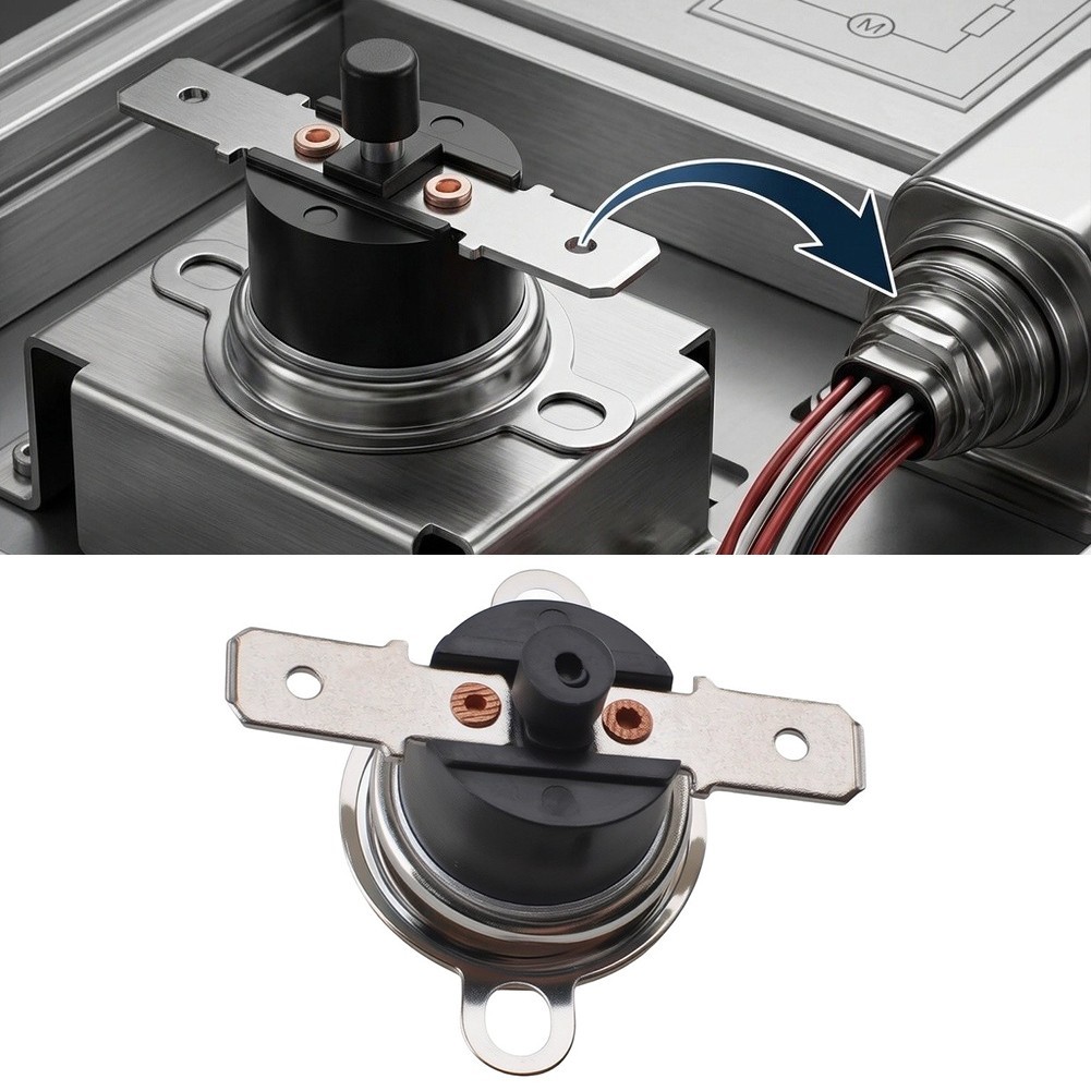 Resettable Thermal Switch High Limit Thermostat Reliable Circuit Interruption