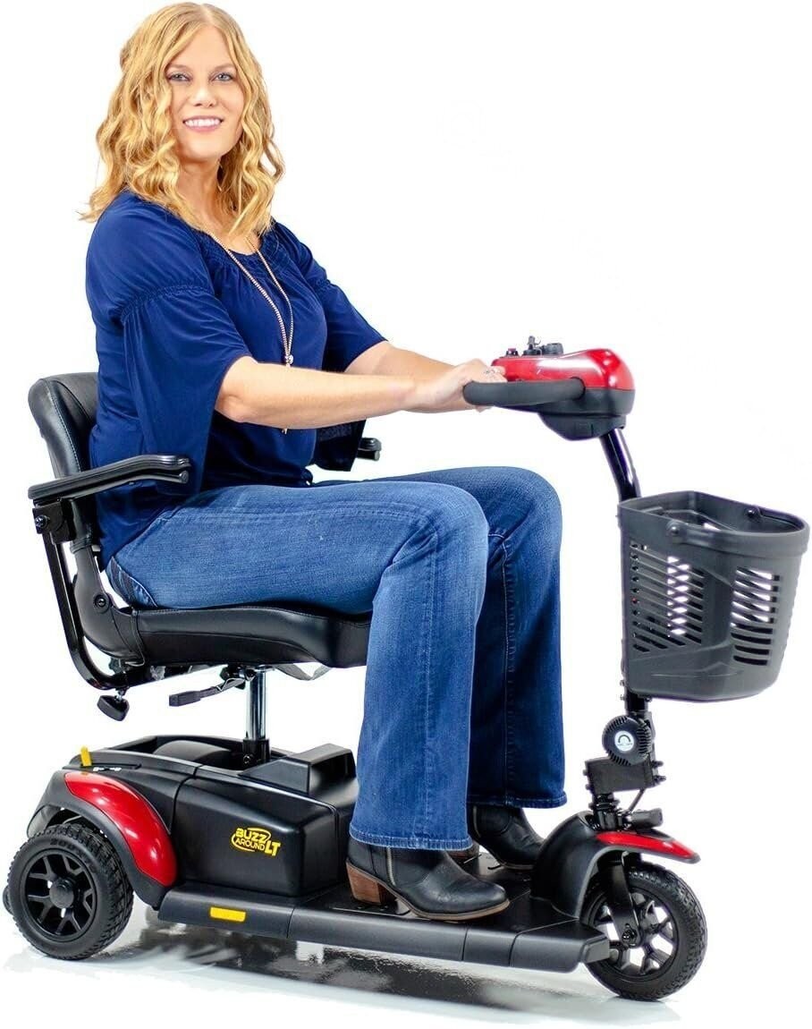Golden Technologies Buzzaround LT 3-Wheel Small Portable Travel Mobility...