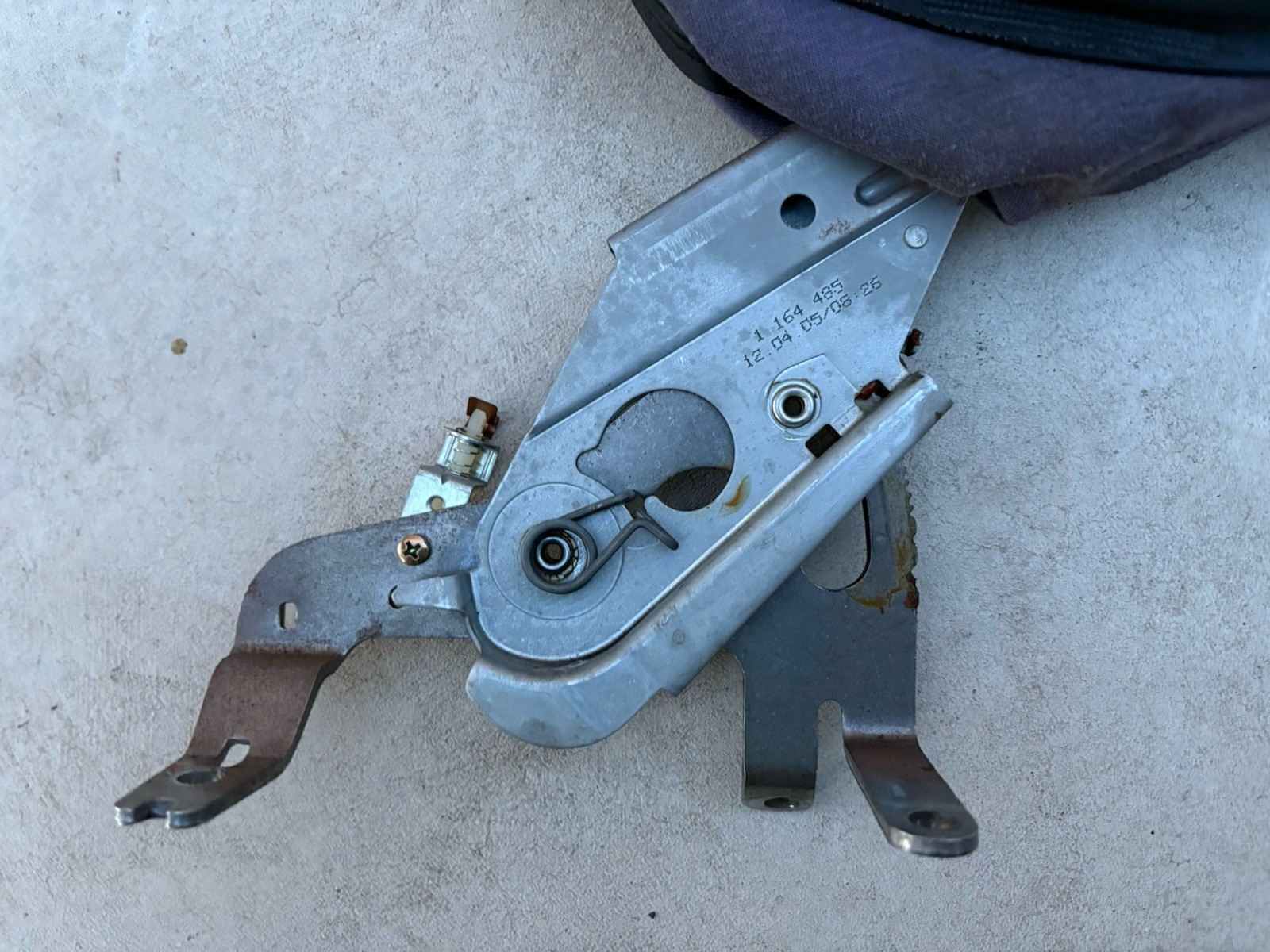 BMW E46 Handbrake E-Brake Emergency Brake Black Leather Assembly OEM