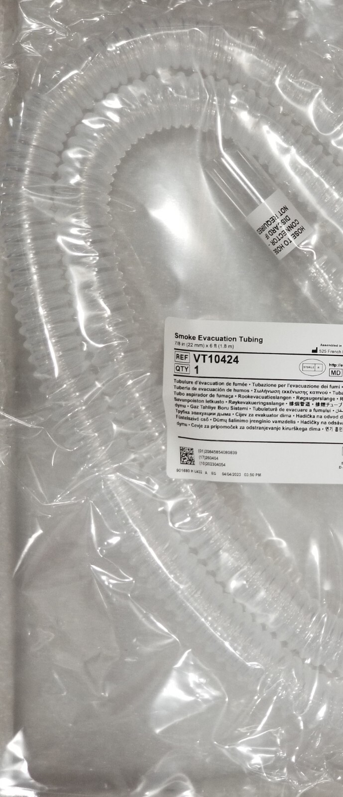 *Lot of 2* Buffalo Filter Tubing VT10424 - 7/8" x 6 Ft.
