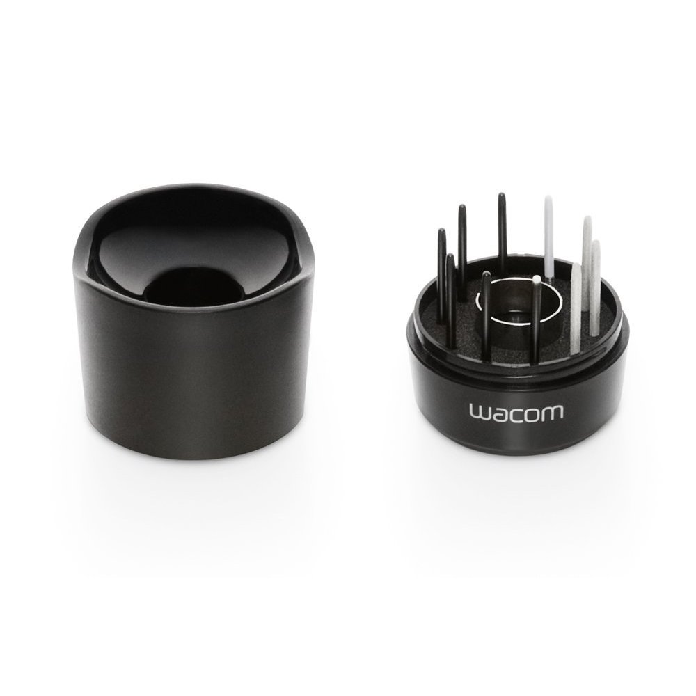 Wacom Intuos4 Intuos5 Weighted Sylus Pen Stand with 6 Nibs