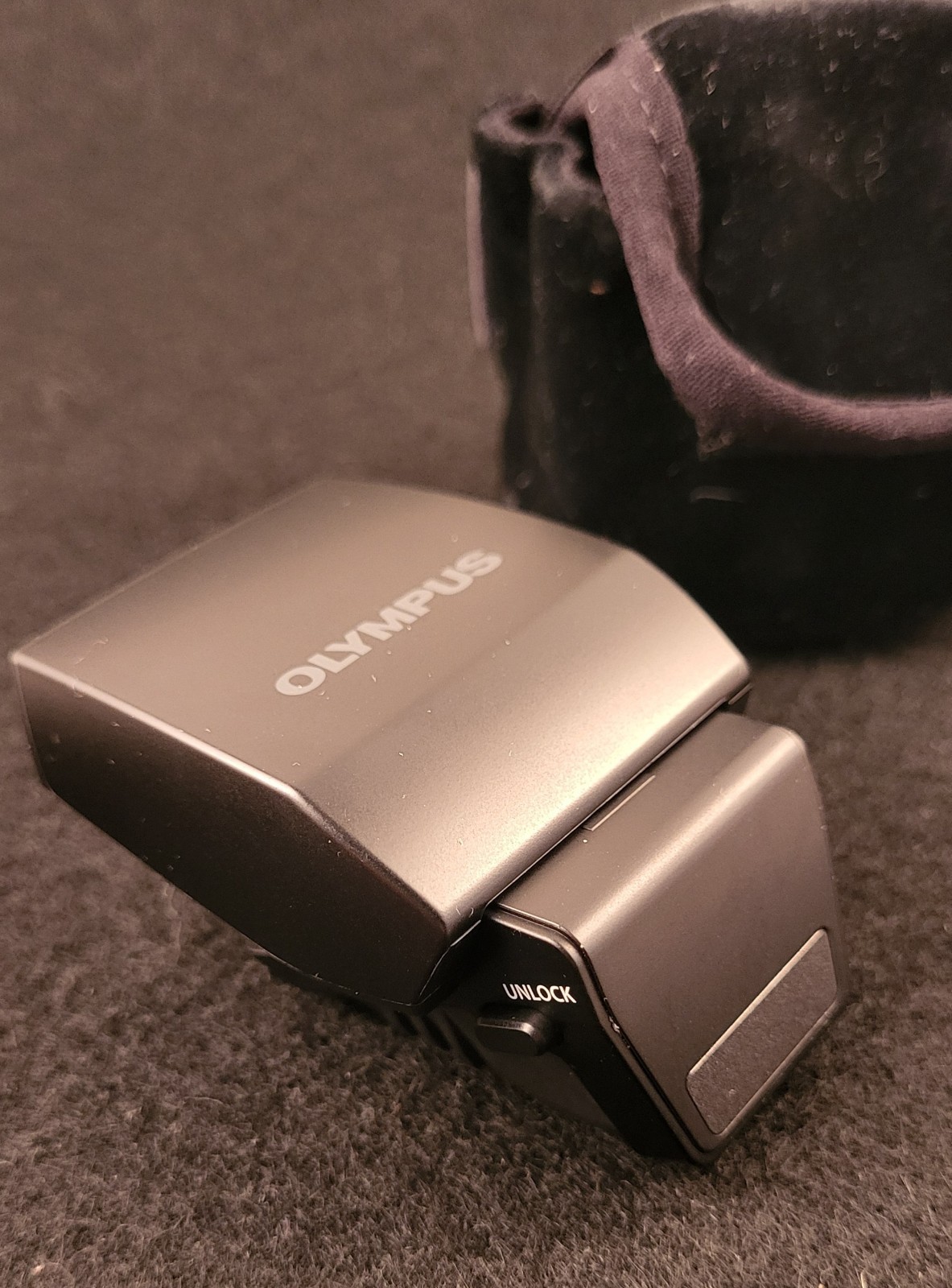 Olympus FL-LM2 Flash Unit Hot Shoe for Compact Olympus Cameras ☆ Excellent