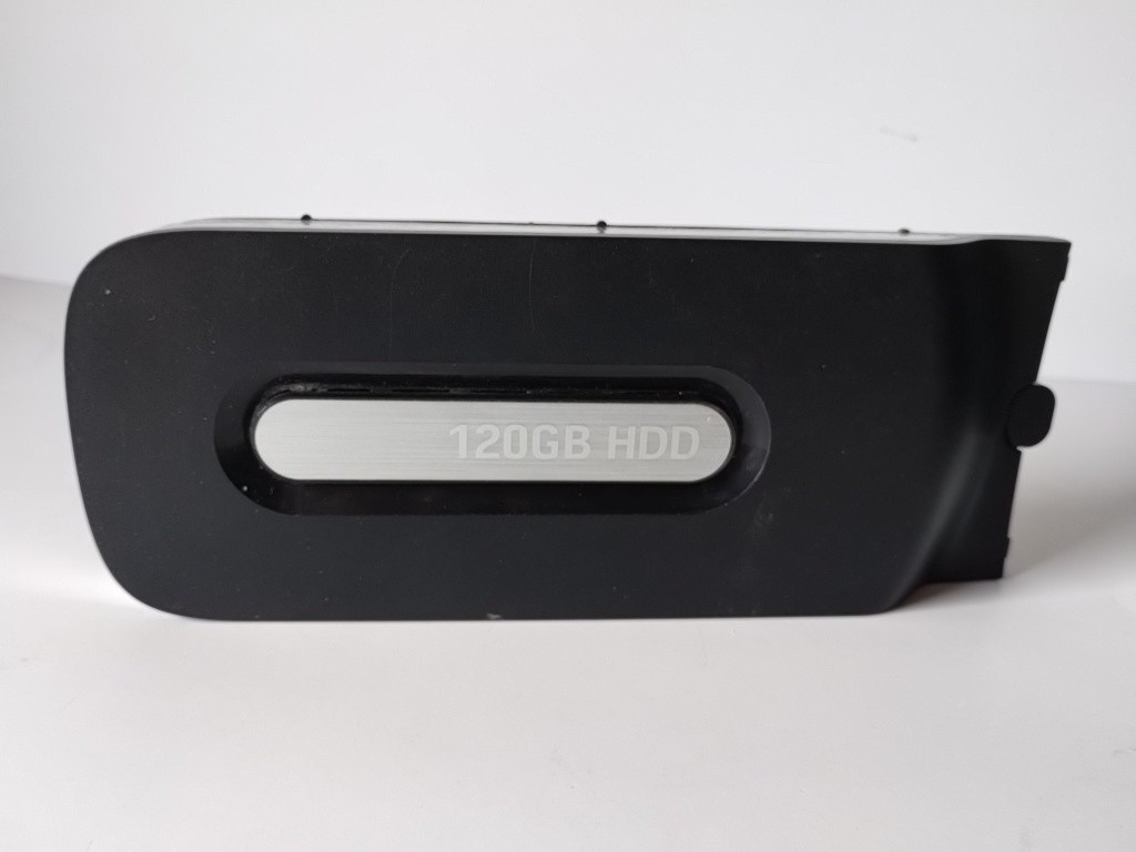 Official Microsoft Xbox 360 120GB Hard Drive HDD - Black - Not Tested