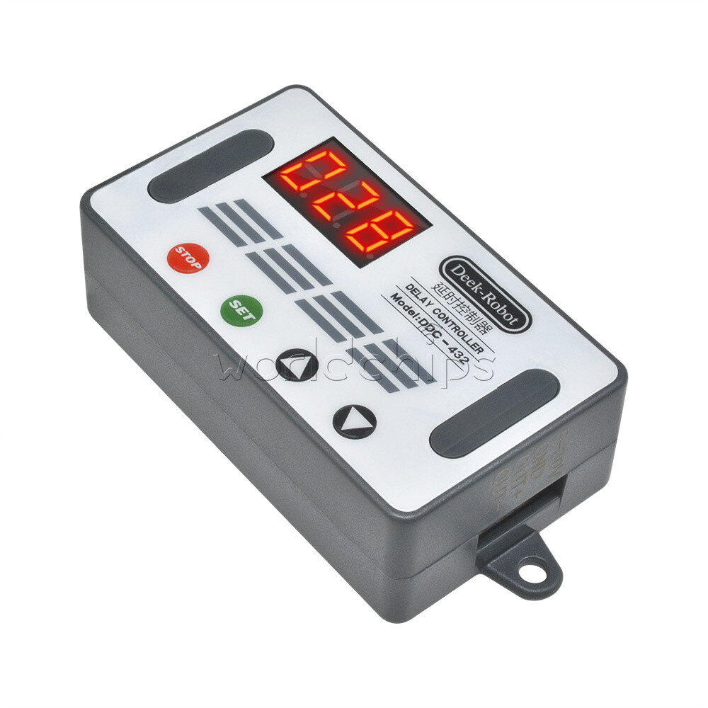 12V/24V Digital Tube Dual MOS Trigger Cycle Timer Delay Controller Control Board