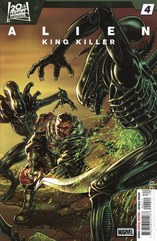 Alien King Killer #4A 2026 Stock Image