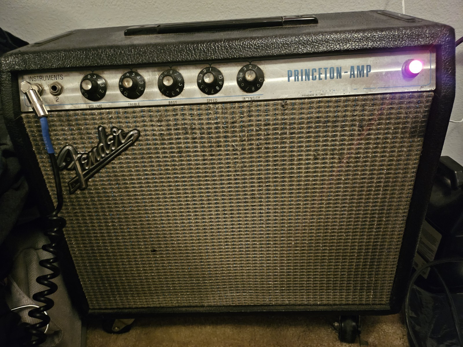 Vintage 1969 Fender Princeton Guitar Amp