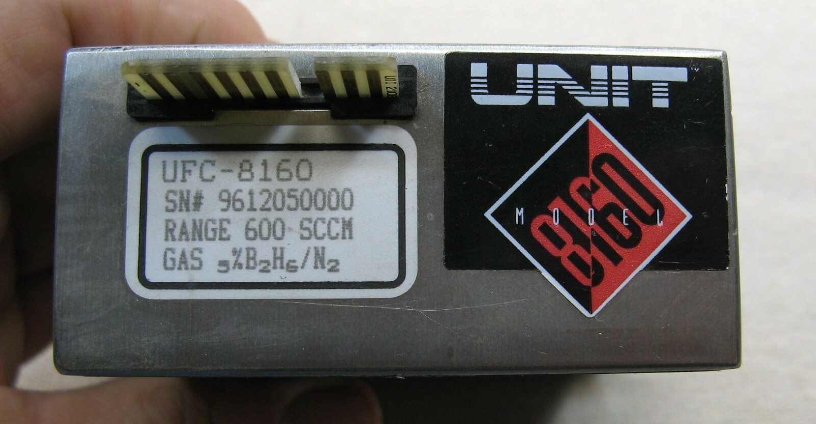 Brooks Celerity Unit UFC-8160 Series Mass Flow Controller Gas B2,H6,N2 600 SCCM