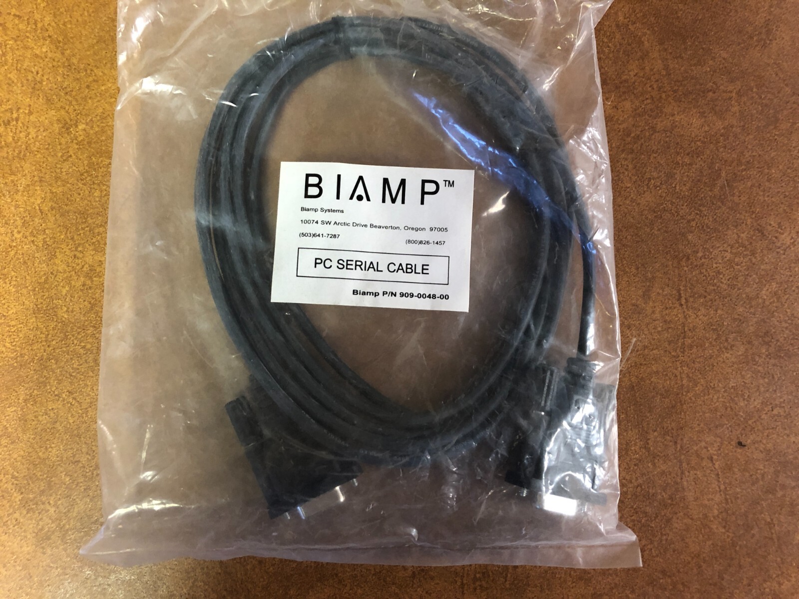 Biamp 909-0048-00 PC Serial Cable