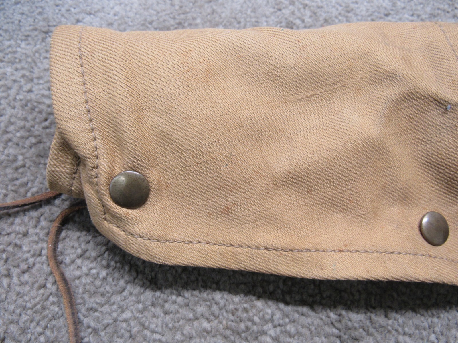 British WW2 Lee Enfield Action Cover Khaki Canvas