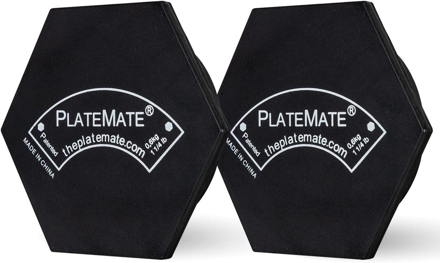 Microload Pair Magnetic Weights - Choose Between 1.25 Lbs Or 2.5 Lbs Hex