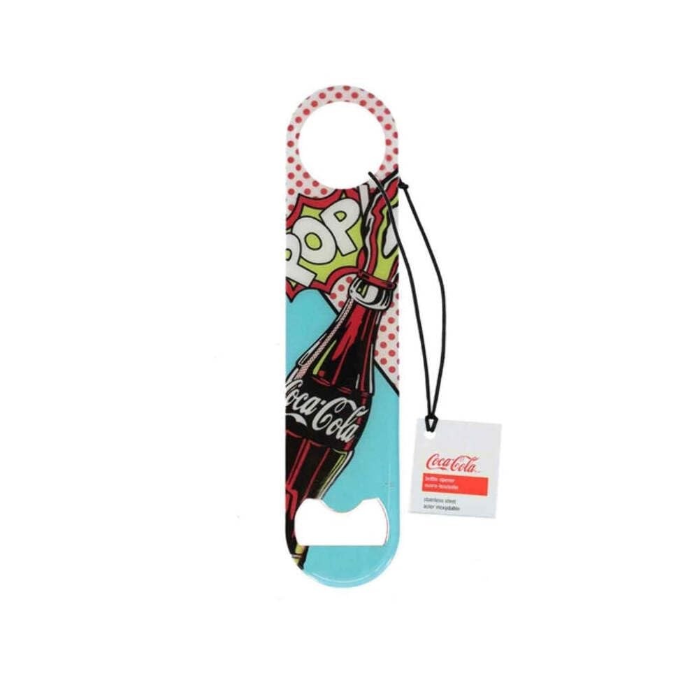 Tablecraft CC382 Coca-Cola"Pop Fizz" Flat Bottle Opener, Red