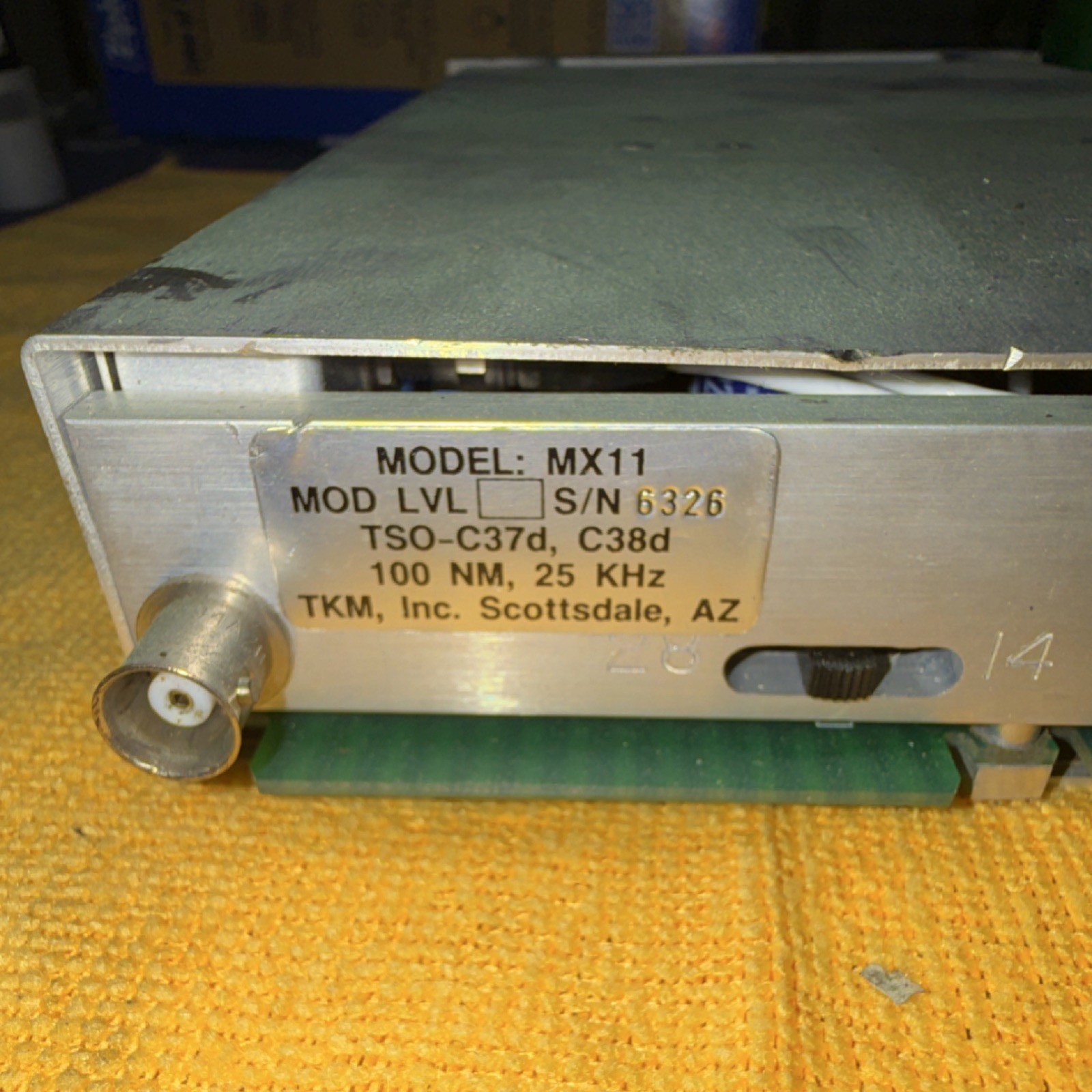 TKM MX11 Comm Transceiver Used Good Condition