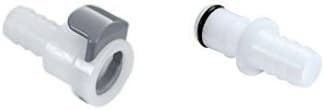 Cabagii Air Hose Quick-Connect Male and Female Connectors Replacement Parts f...