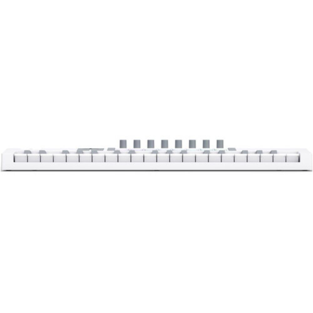 Novation Launchkey Mini 37 MK4 USB MIDI Keyboard Controller(White, 37 Mini Keys)
