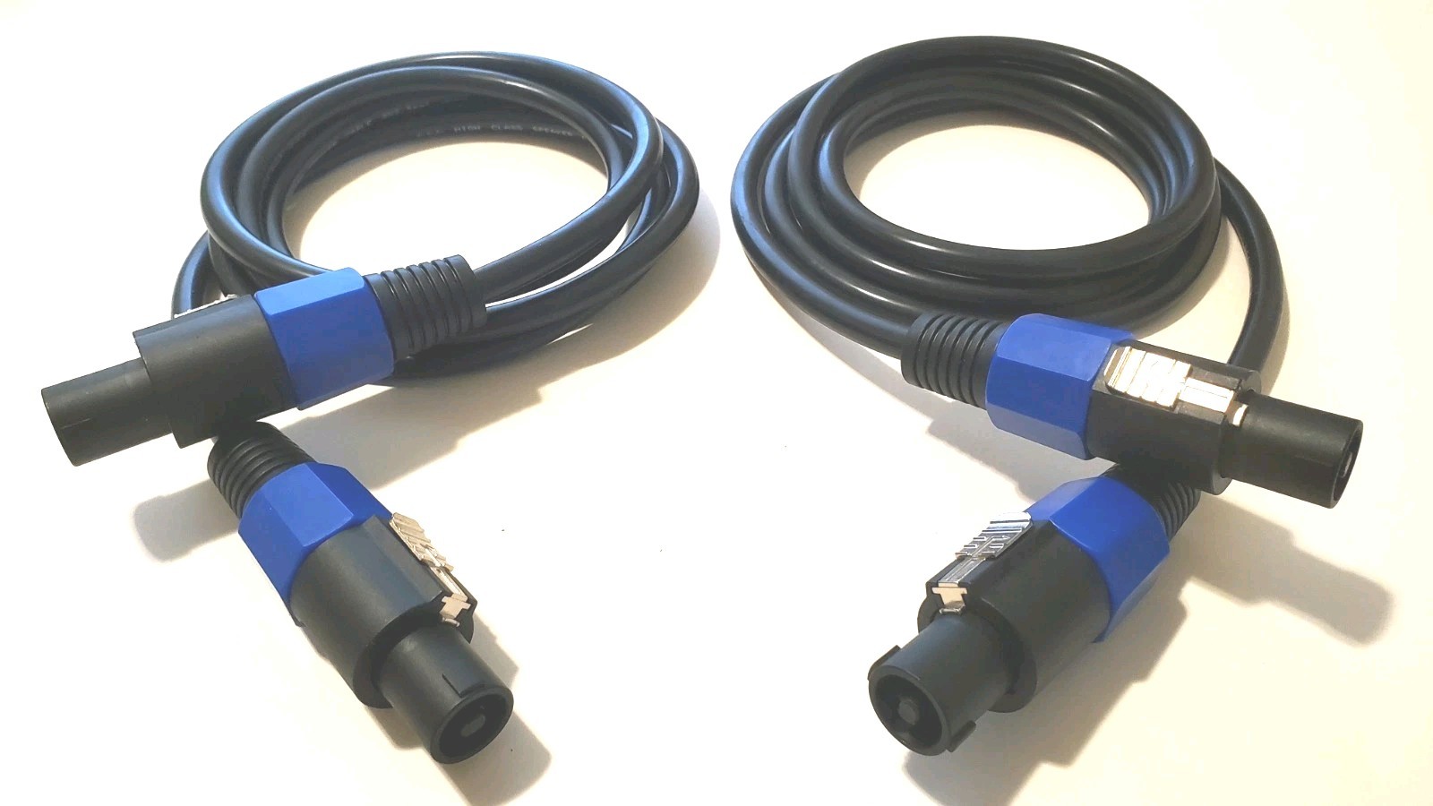 2-pcs 10ft Speakon To Speakon cable PA, Dj's Pro Audio